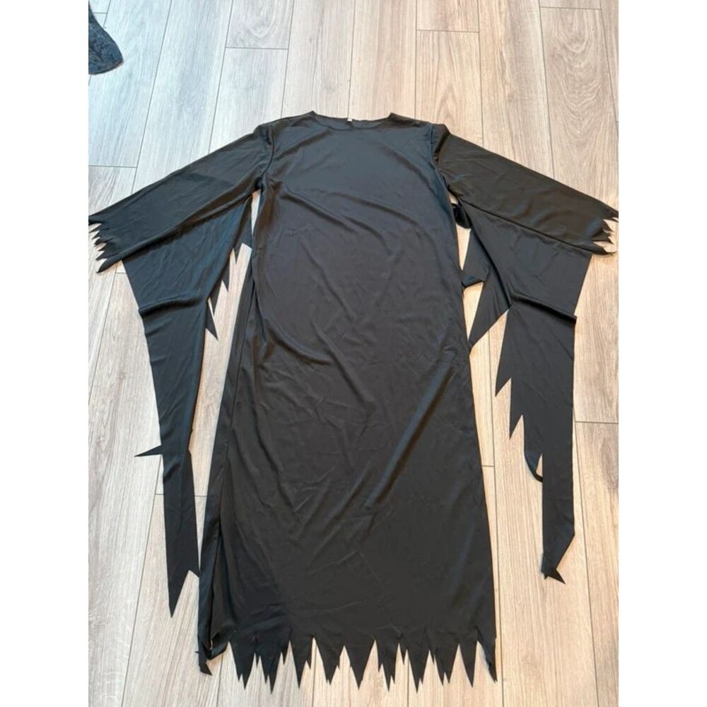 Official Ghost Face Scream Costume Robe Black Grim Reaper Horror Movie unisex XL